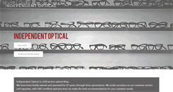 Desktop Screenshot of independentoptical.org